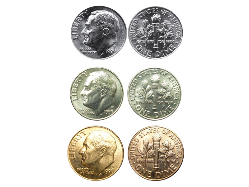 1996 Dime Value 2