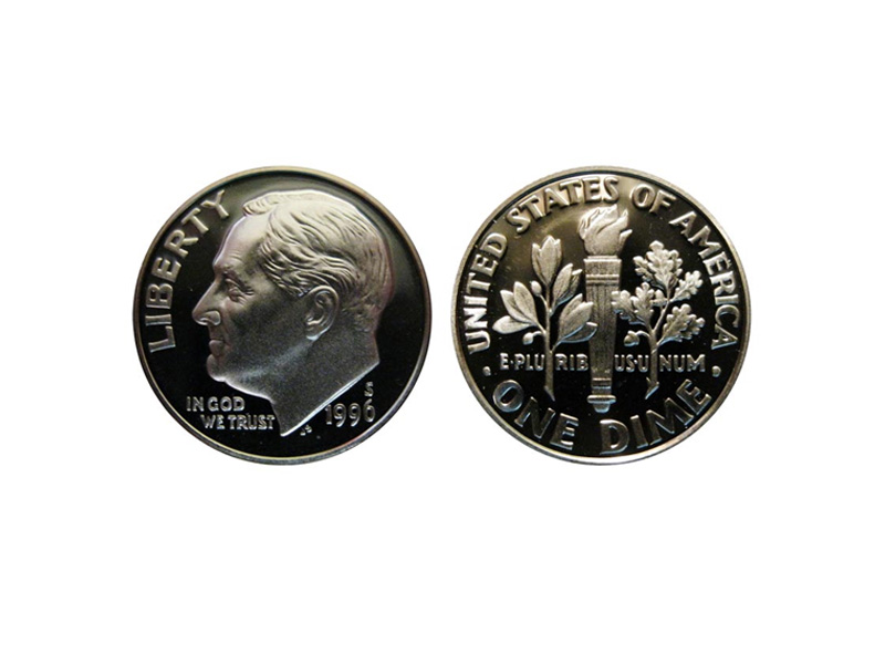 1996 Dime Value 7