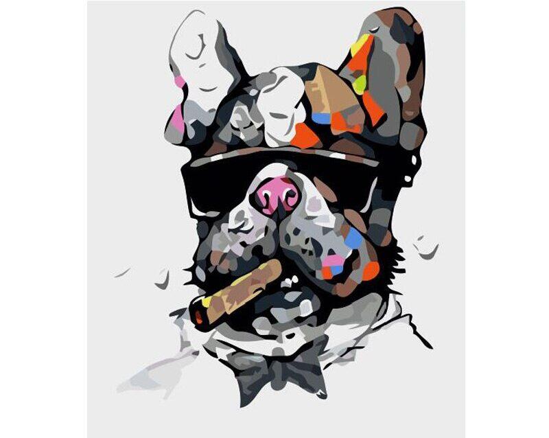 10 Popular Paint By Number Kits 8 Smoker Bulldog